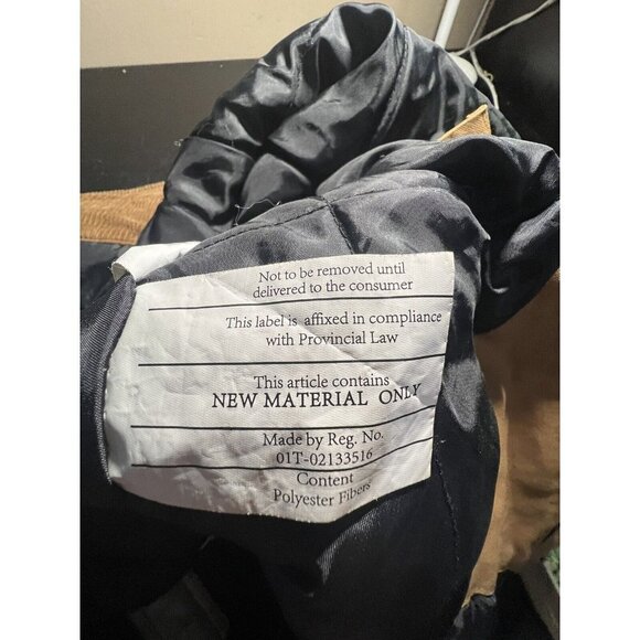 Walls Insulated Duck Overalls Men's Size LR GR Enduro Flex Stretch Canvas Brown - Picture 10 of 15